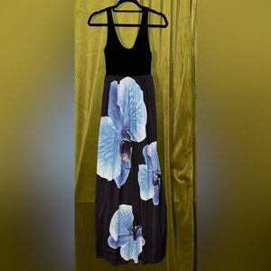 Alice + Olivia Black&Blue Floral Dress, 4